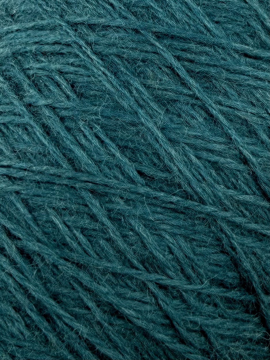 Di.Vè Norwaywool Nm 2/5 – Fil en 100 % laine col. Bleu pétrole mélange
